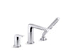 KOHLER Avid Deck-mount bath faucet with handshower