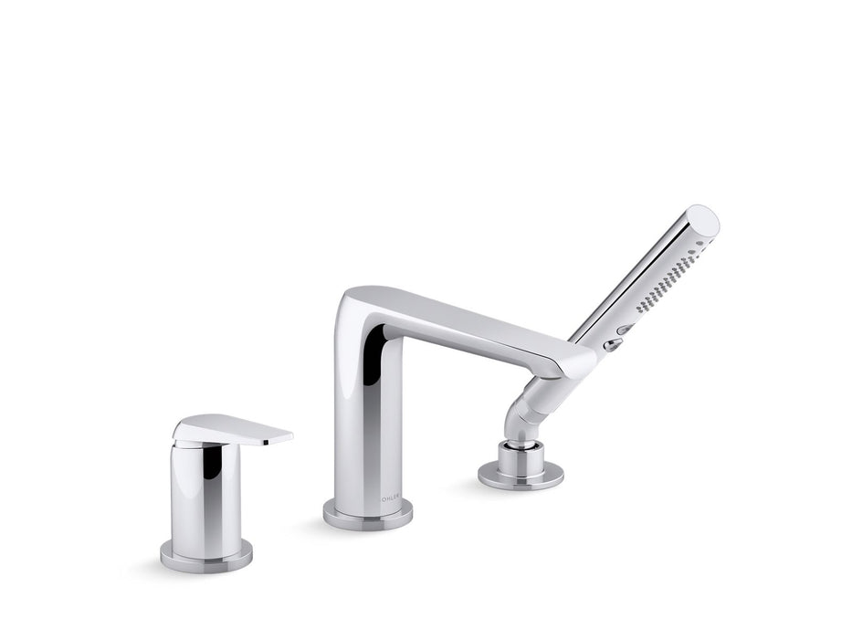 KOHLER Avid Deck-mount bath faucet with handshower