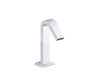 KOHLER K-104L76-SANL Loure Touchless faucet with Kinesis sensor technology, DC-powered