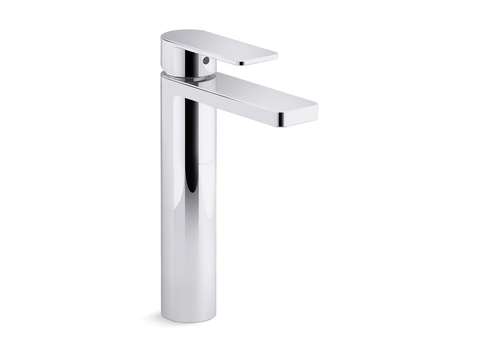 KOHLER K-23475-4N Parallel Tall single-handle bathroom sink faucet, 0.5 gpm