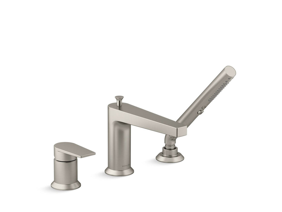 KOHLER Taut Deck-mount bath faucet with handshower