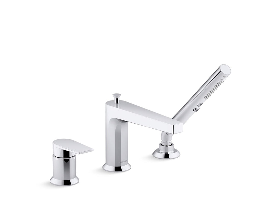 KOHLER Taut Deck-mount bath faucet with handshower