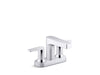 KOHLER Taut Centerset bathroom sink faucet, 1.2 gpm