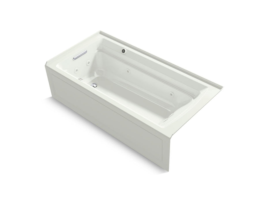 KOHLER Archer 72" x 36" alcove Heated BubbleMassage air bath and whirlpool, left drain