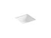 KOHLER K-8188 Verticyl 13" square undermount bathroom sink