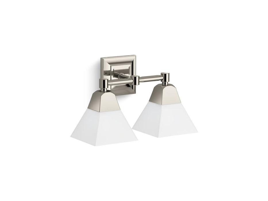 KOHLER K-23687-BA02 Memoirs Two-light sconce