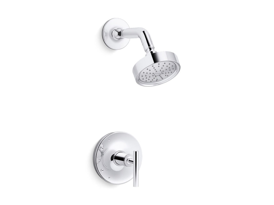 KOHLER Purist Rite-Temp shower trim kit with lever handle, 1.75 gpm