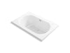 KOHLER Memoirs 66" x 42" drop-in Heated BubbleMassage air bath with Bask heated surface