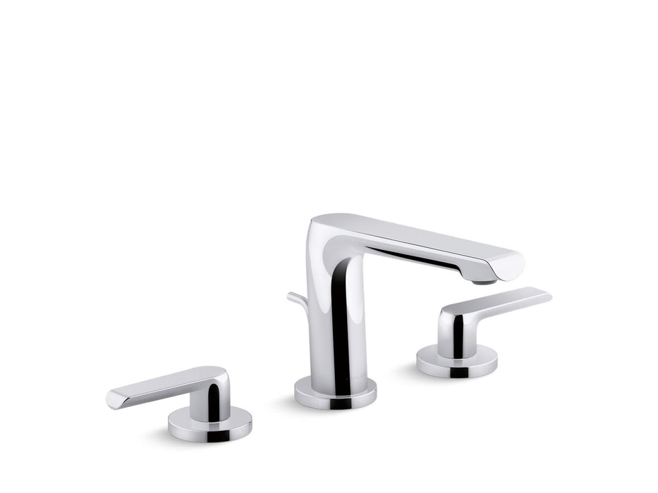 KOHLER K-97352-4 Avid Widespread bathroom sink faucet, 1.2 gpm