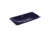 KOHLER K-20212-BL Iron Plains 30" rectangular drop-in/undermount/vessel bathroom sink with Indigo Blue painted underside