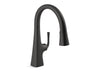KOHLER K-22063 Graze Pull-down kitchen sink faucet with three-function sprayhead
