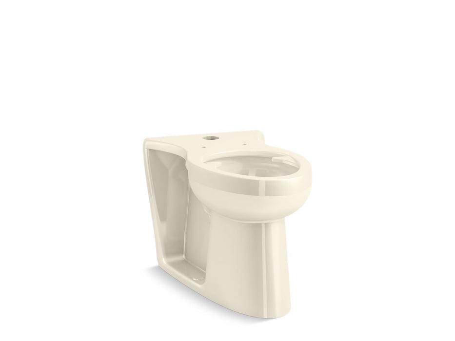 KOHLER Modflex Adjust-a-Bowl Floor-mount top spud flushometer bowl with bedpan lugs