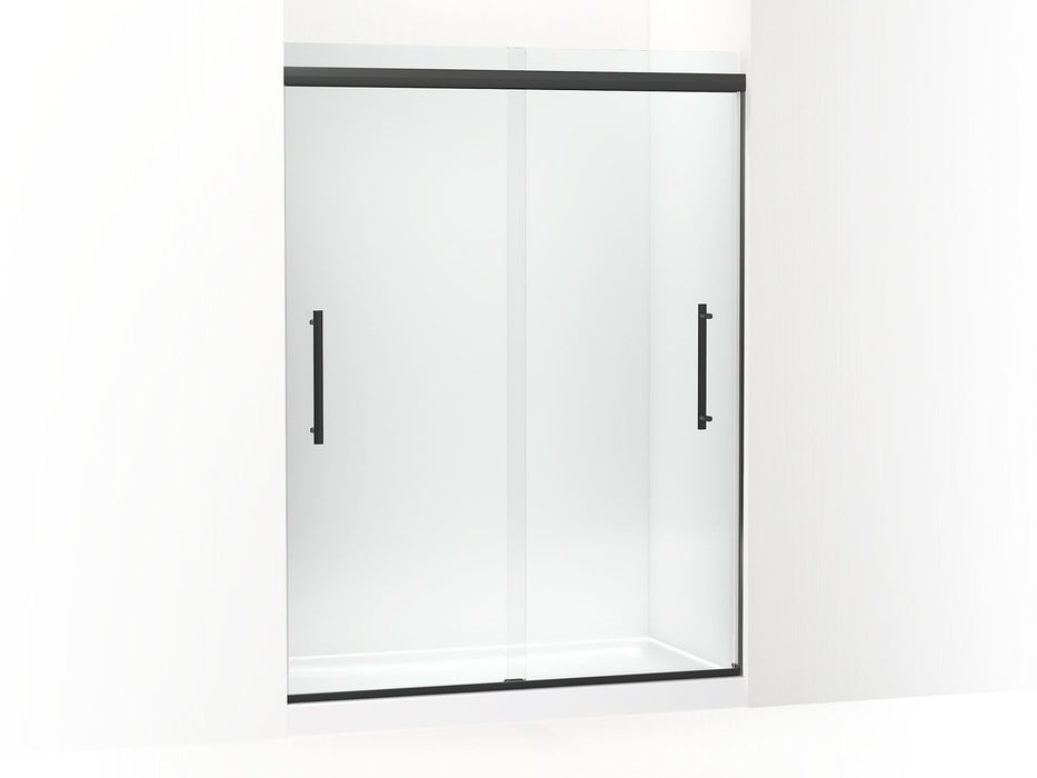 KOHLER Pleat 79-1/16" H sliding shower door with 5/16"-thick glass