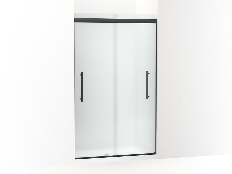 KOHLER Pleat Frameless sliding shower door, 79-1/16" H x 44-5/8 - 47-5/8" W, with 5/16" thick Frosted glass
