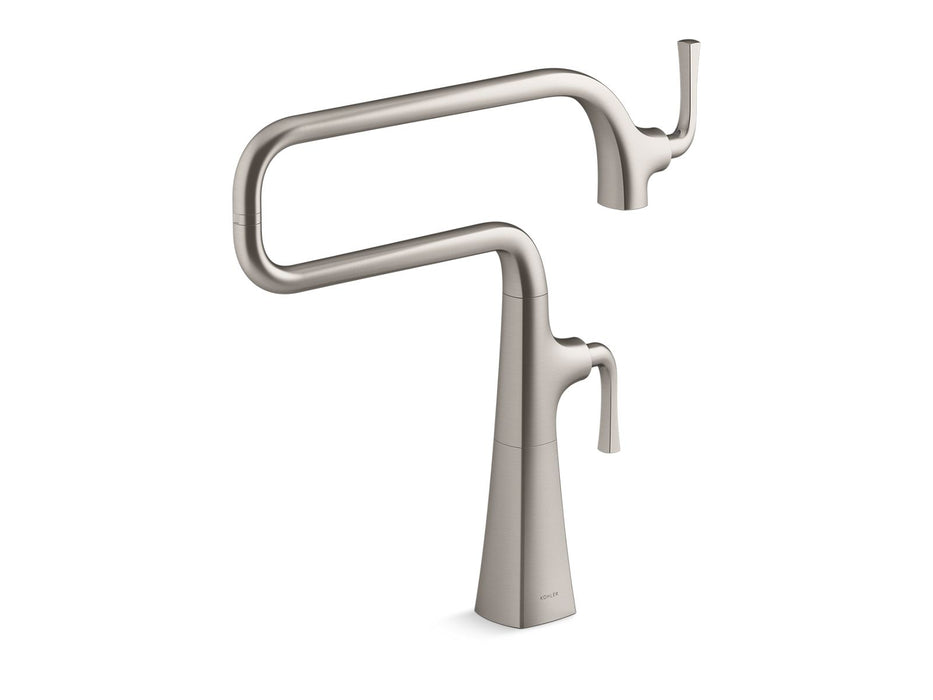 KOHLER K-22067 Graze Deck-mount pot filler