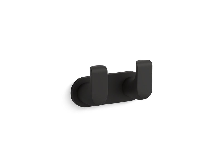 KOHLER K-97500 Avid Double robe hook