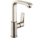 hansgrohe Metris Single-Hole Faucet 230 with Swivel Spout and Pop-Up Drain, 1.2 GPM