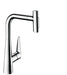 hansgrohe Talis Select S HighArc Kitchen Faucet, 2-Spray Pull-Out, 1.75 GPM