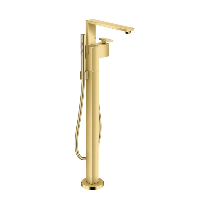 AXOR Edge Freestanding Tub Filler Trim with 1.75 GPM Handshower