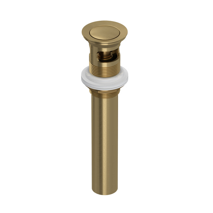 ROHL 0127DOF Push Drain With Overflow