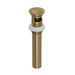 ROHL 0127DOF Push Drain With Overflow