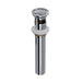 ROHL 0127DOF Push Drain With Overflow