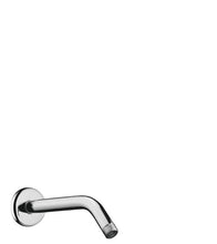 Load image into Gallery viewer, Hansgrohe 04186003 Standard 9&amp;quot; Shower Arm with Escutcheon Plate and 1/2&amp;quot; Male Inlet in Chrome
