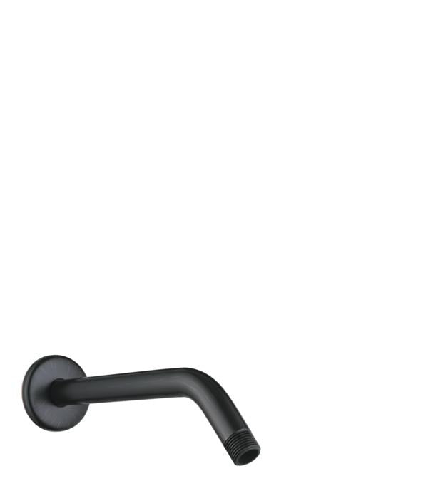 Hansgrohe 04186923 Standard 9" Shower Arm with Escutcheon Plate and 1/2" Male Inlet in Rubbed Bronze