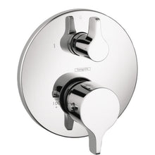 Load image into Gallery viewer, Hansgrohe 04230000 S Thermostatic Valve Trim with Integrated Volume Control - Less Valve in Chrome
