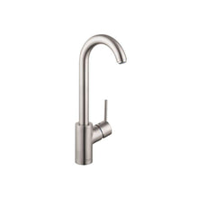 Load image into Gallery viewer, Hansgrohe 04287800 Talis S High-Arc Bar Faucet with Quick Cleaning Aerator in Steel Optic
