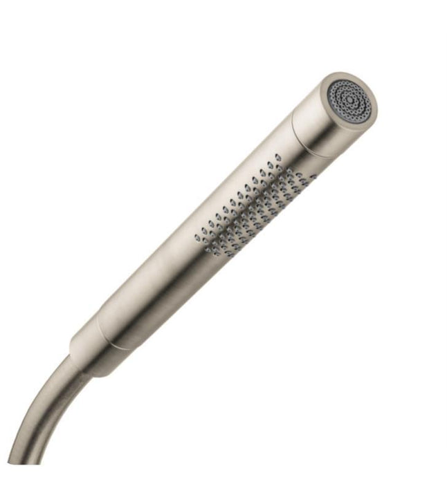 Axor Starck Multi Function Hand Shower with 2 Spray Settings Less Hose in Brushed Nickel