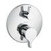 Hansgrohe 04353000 S/E Thermostatic Valve Trim with Integrated Diverter and Volume Controls - Less Valve in Chrome