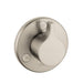 Hansgrohe S/E Trio/Quattro Diverter Trim - Less Valve in Brushed Nickel