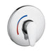Hansgrohe E Pressure Balanced Valve Trim - Less Valve in Chrome