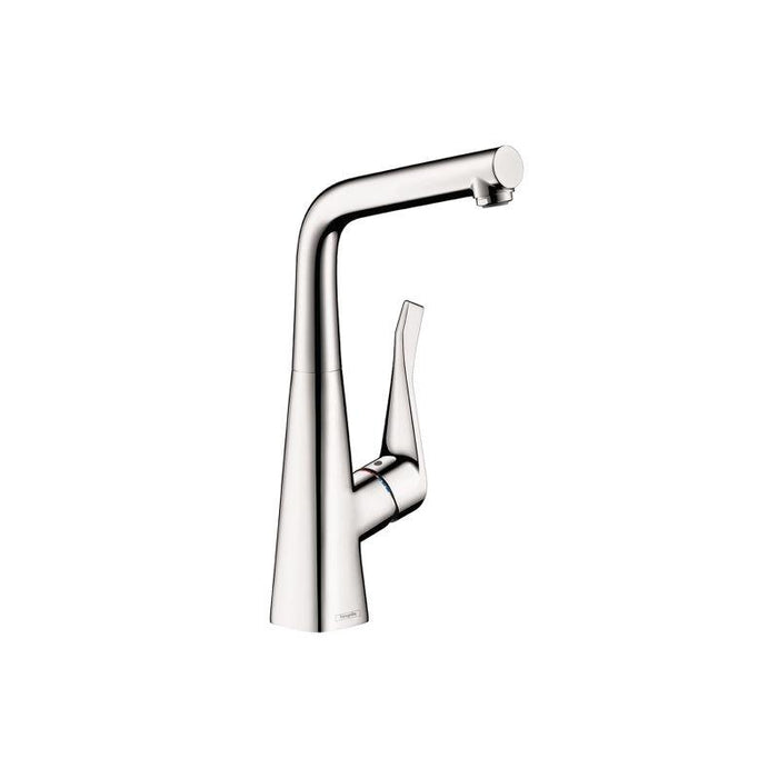 Hansgrohe Metris Bar Kitchen Faucet with Swivel Spout in Chrome