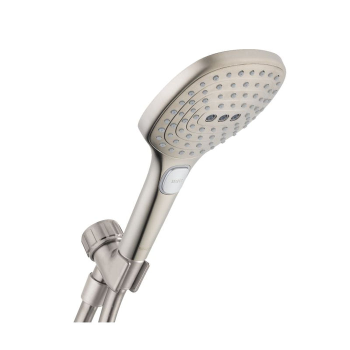 Hansgrohe Raindance Select E 2 GPM Multi-Function Handshower Package in Brushed Nickel
