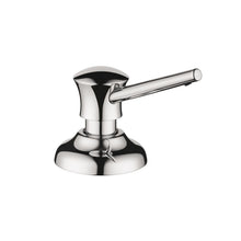 Load image into Gallery viewer, Hansgrohe 04540000 Traditional Soap Dispenser with 16 oz. Bottle Capacity in Chrome
