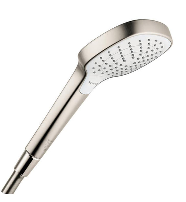 Hansgrohe Croma Select E 110 Vario-jet Handshower, 2.0 Gpm in Brushed Nickel