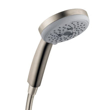 Load image into Gallery viewer, Hansgrohe 04752820 Croma E 100 3-jet Handshower, 1.8 Gpm in Brushed Nickel
