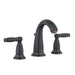 Hansgrohe Swing C Widespread Faucet with Lever Handle in Rubbed Bronze