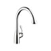 Hansgrohe Allegro E Single Handle Deck Mounted 2-Spray Pull-Down Kitchen Faucet in Chrome