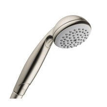 Load image into Gallery viewer, Hansgrohe 06497820 Croma 1-jet Handshower Low Flow 1.5gpm in Brushed Nickel
