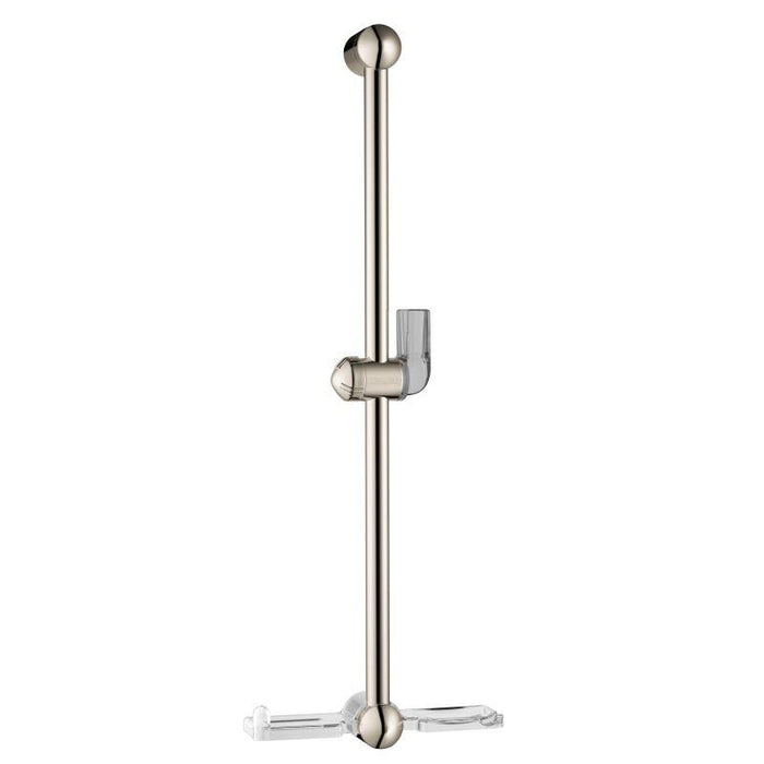 Hansgrohe Unica E Wall bar With Soap Dish in Polished Nickel