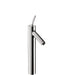 Axor Starck 1.2 GPM Single Hole Joystick Vessel Bathroom Faucet with Drain Assembly in Chrome