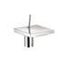 Axor Starck X 1.2 GPM Single Hole Joystick Bathroom Faucet with Drain Assembly