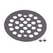 Moen 4 - 1/4" Round Shower Drain Cover with Exposed Screw Installation in Wrought Iron