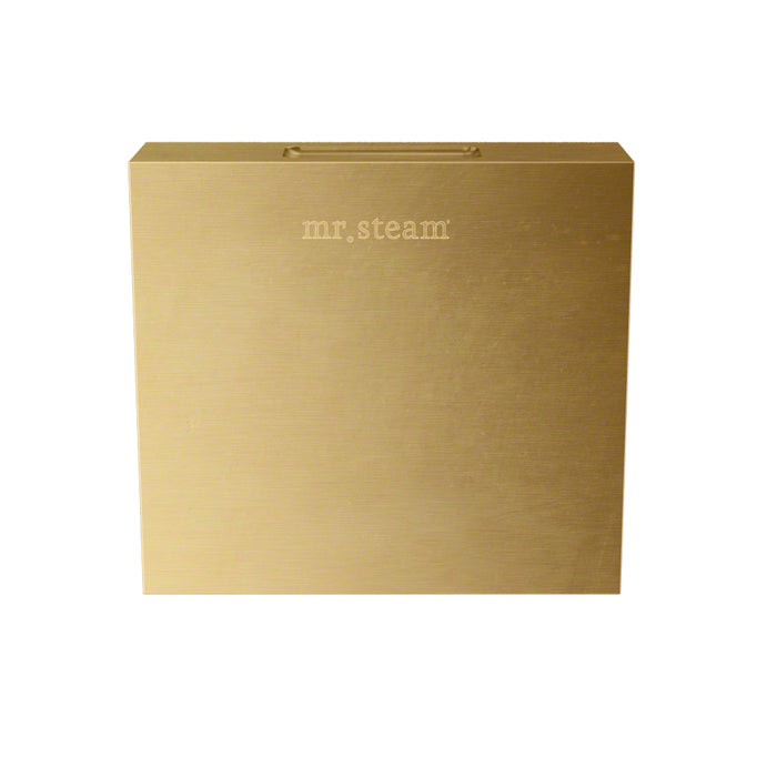 Mr. Steam 104040SB Square Steamhead in Satin Brass