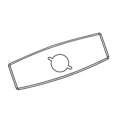 Moen 4" Deck Plate (With Mounting Kit) For 8302, 8303, 8304
