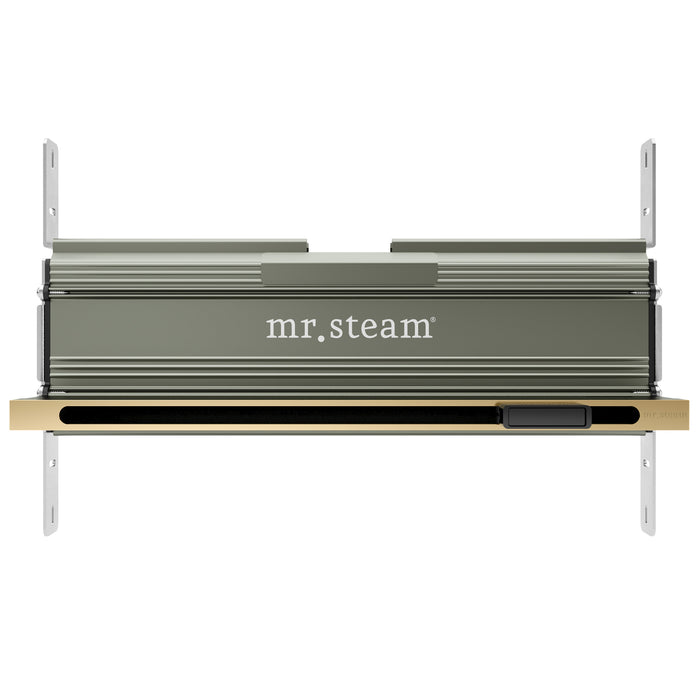 Mr. Steam 104480SB Linear Steamhead® in Satin Brass