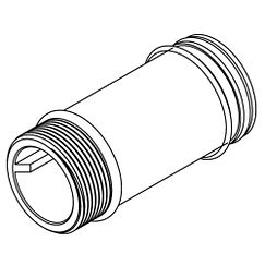 Moen 4" Sloan-Moen Style Supply Extension Nipple
